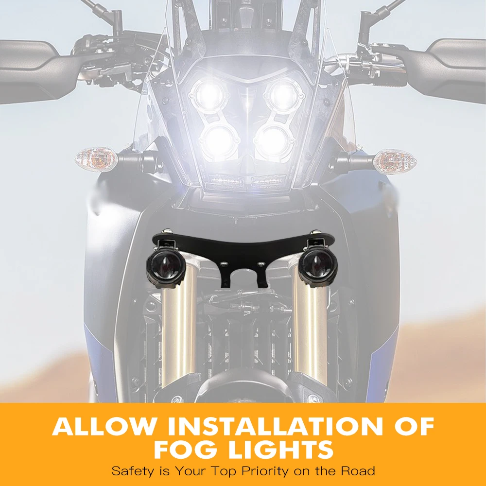 Für Yamaha Tenere 700 XTZ 700 2019 2020 Hilfs Licht Halterung Halter Nebel Lichter Halterung Tenere 700 T700 XTZ 700 2019-2020 – Detail 6