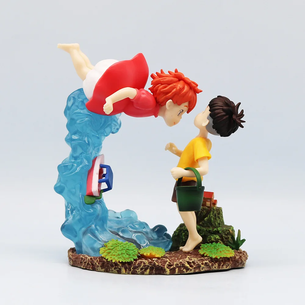 Ponyo On The Cliff Figure Ponyo Sousky Seagal Figure Pvc Gk Statue