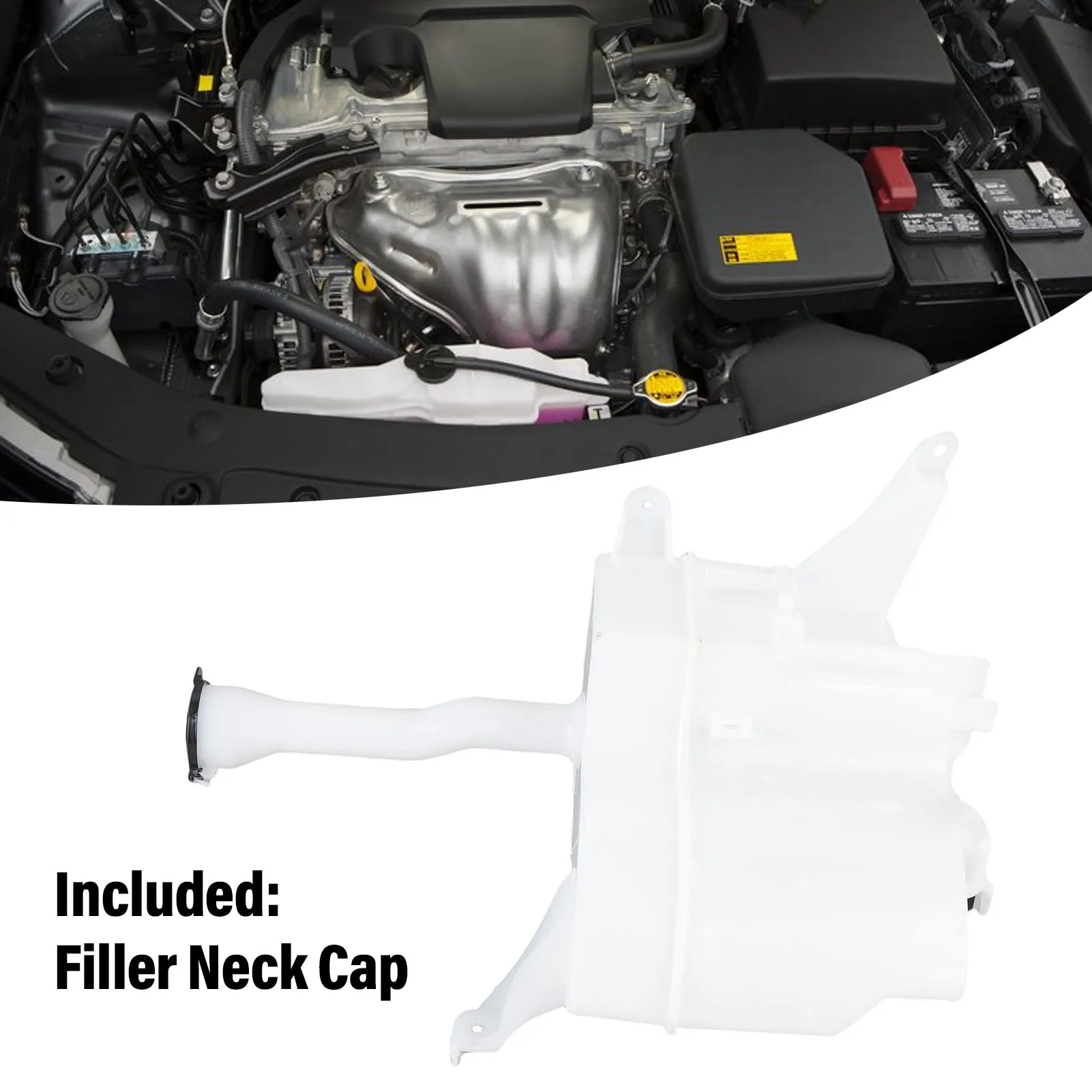 Washer Fluid Reservoir with  Hose 8531506220 Replacement for  2012-2017  Washer Reservoir