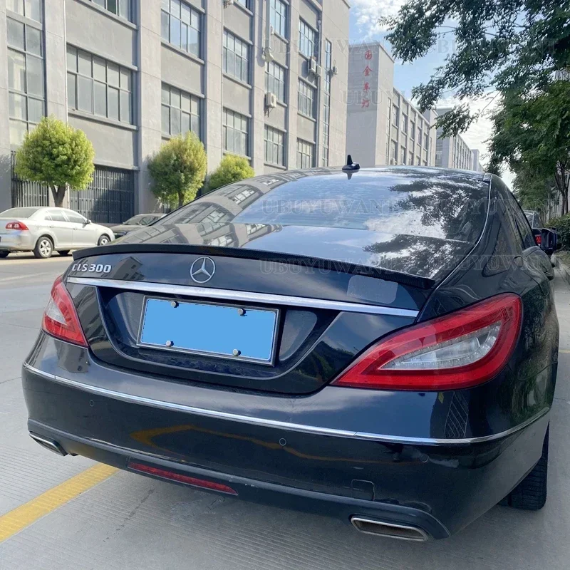Achterspoiler, Glossy Black Achterklep Deksel Splitter Voor