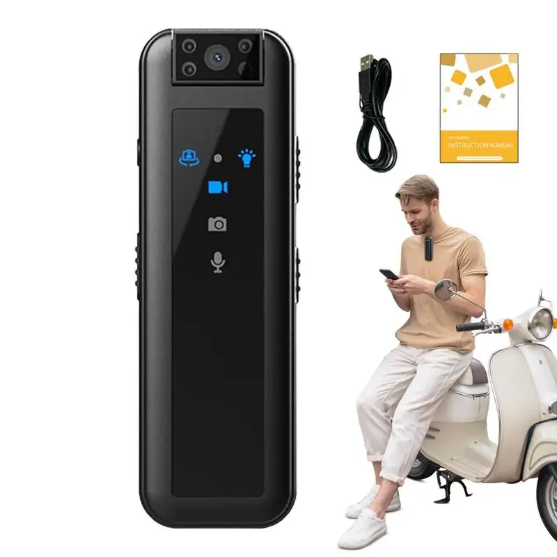 

1080P Mini Body Camera Pocket Portable Body Recorder Wireless Handheld CS07 HD Camera With Clip And Night Vision Noise Reduction