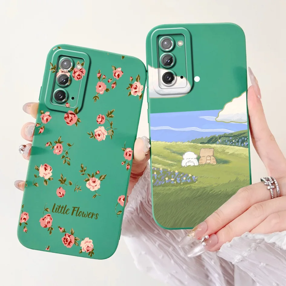 Cute Cartoon Shockproof Silicone Bumper Case - Enhanced Protection Cover