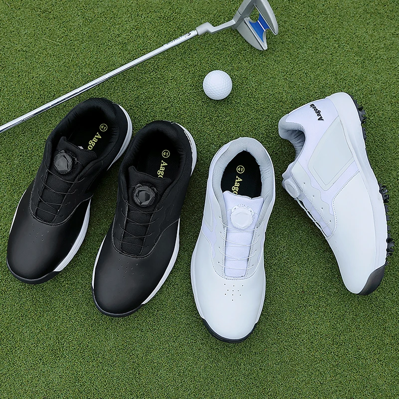 Men's golf shoes casual, breathable, anti skid, traction sole 47