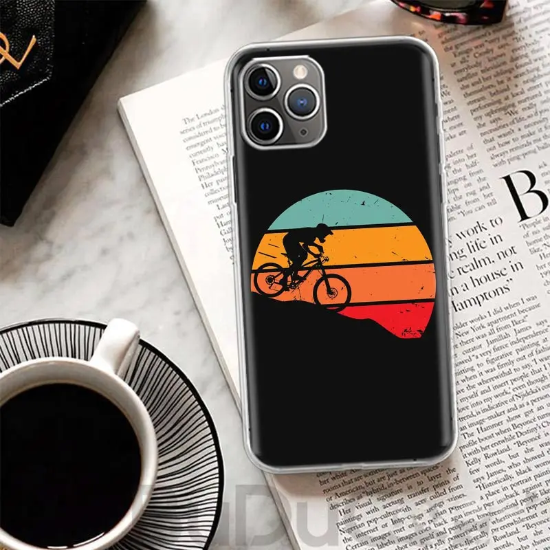 Premium Customized Mountain Bike Art Phone Case with Enhanced Protection