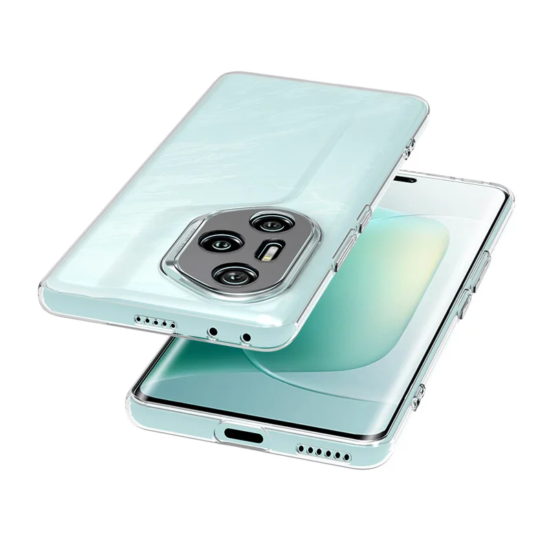 Ultra Thin Transparent Soft TPU Back Cover - Clear Bumper Case