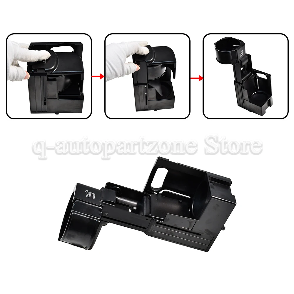 자동차 센터 콘솔 삽입형 음료 컵 홀더 A2116800014 2116800014 메르세데스-벤츠 E-클래스 S211 W211용