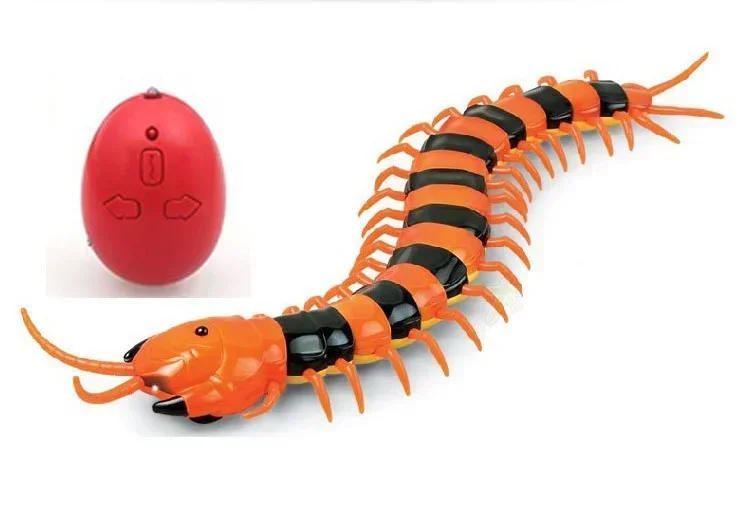 [Funny] Electronic pet Remote Control simulation Giant IR RC Scolopendra centipede Tricky Prank Scary robotic insect Toy gift 2
