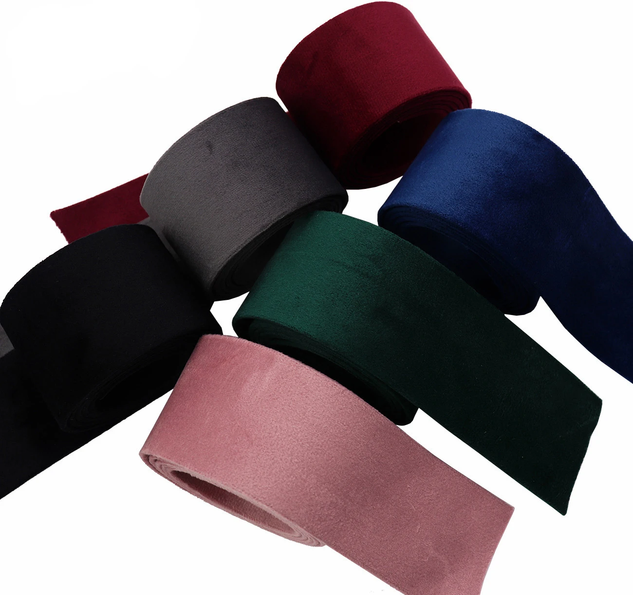 Wholesale 10 Yards Polyester Velvet Ribbon 