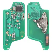 Dahai กุญแจรถดัดแปลงรีโมท0523/FSK 433MHz ID46สำหรับเปอโยต์207 308 307 407 807 607สำหรับ Citroen C2 C3 C4 0523 4