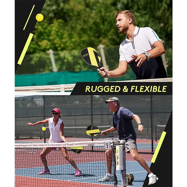 Pickleball Paddles Carbon Fiber Surface USAPA Approved Seat Pickleball Paddle Racket Honeycomb Core Gift Kit Indoor Outdoor 5