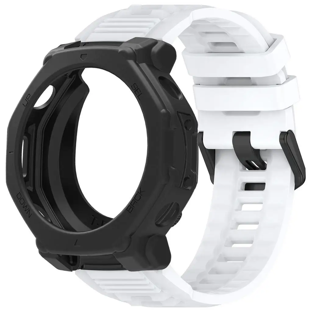 Versatile 2-in-1 Silicone Strap and Protective Bumper Shell