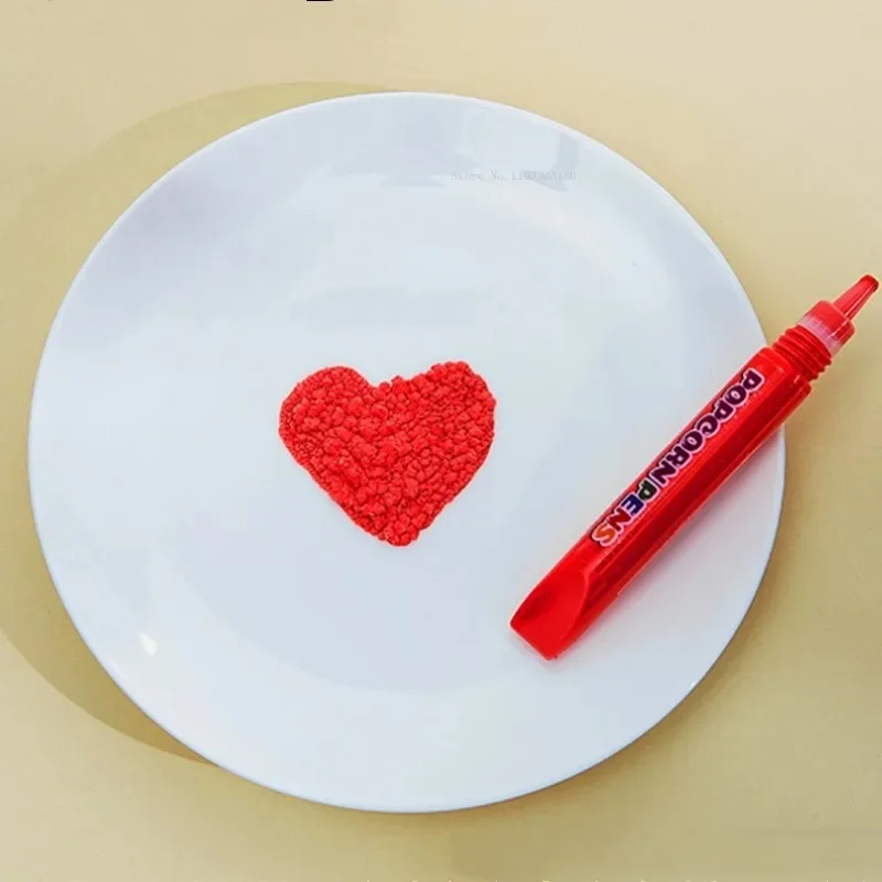 3D 프린팅 버블 펜, 페이스트 수채화 페인트, 미술 용품, 어린이 그림 낙서 펜, DIY 확장 효과, 6 가지 색상/세트