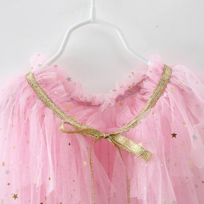 Princess Cloak Girl Princess Cape Cloak Robe Fairy Cape For Kids Costume
