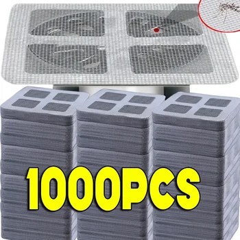Raccoglitore di scarico per capelli usa e getta Mesh Filtro antiblocco Scarichi a pavimento Adesivo Copertura per doccia Cucina Lavandino del bagno Tappo per filtro 1