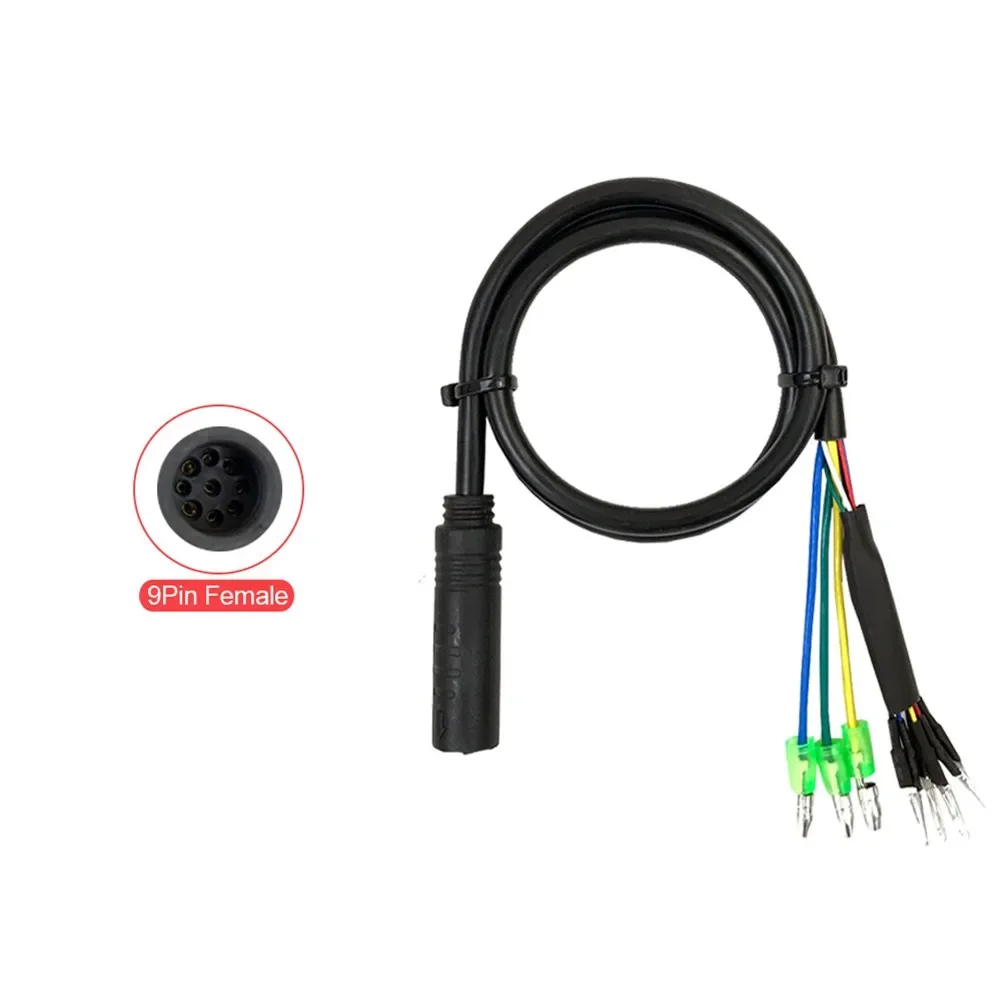 Upgrade Your EBike Motor Connection With This 130cm Extension Motor Cable With 9 Pin Female Connector And Hall Sensor