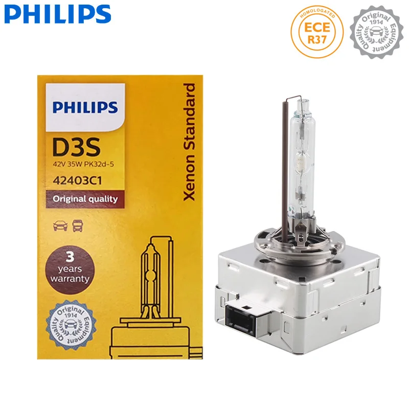 Philips D3S 35W 42403 9285301244 XenStart Standard Xenon-gloeilamp, koplamp, autolamp