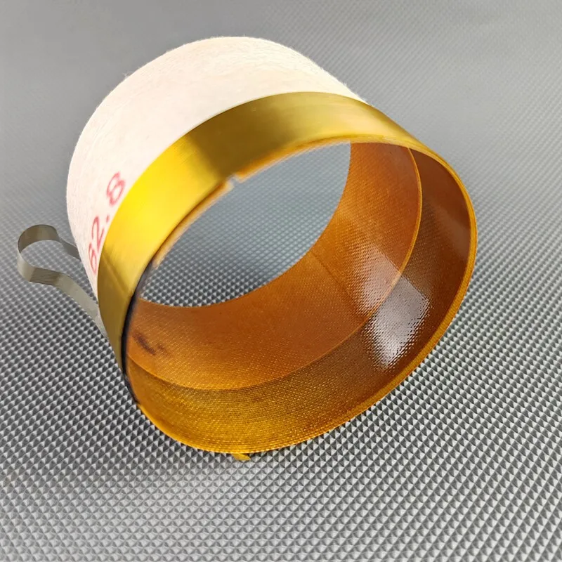 62.8mm 유리섬유 순알루미늄 플랫 와이어 보이스 코일 EV 서브우퍼 전용 고출력 스피커 62.8코어 보이스 코일