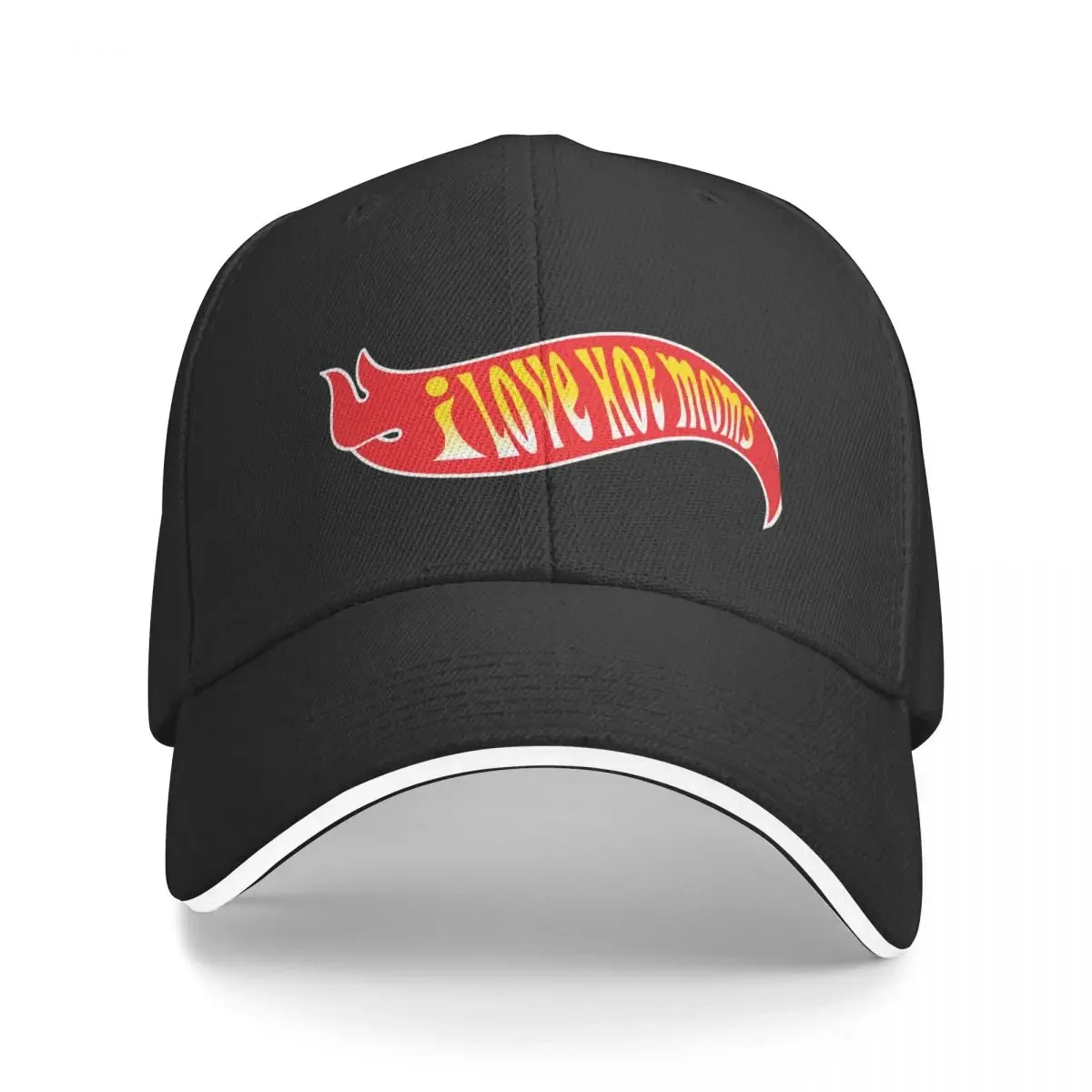 

I Love Hot Moms Baseball Cap Hip Hop Mountaineering Men's Hats Women's