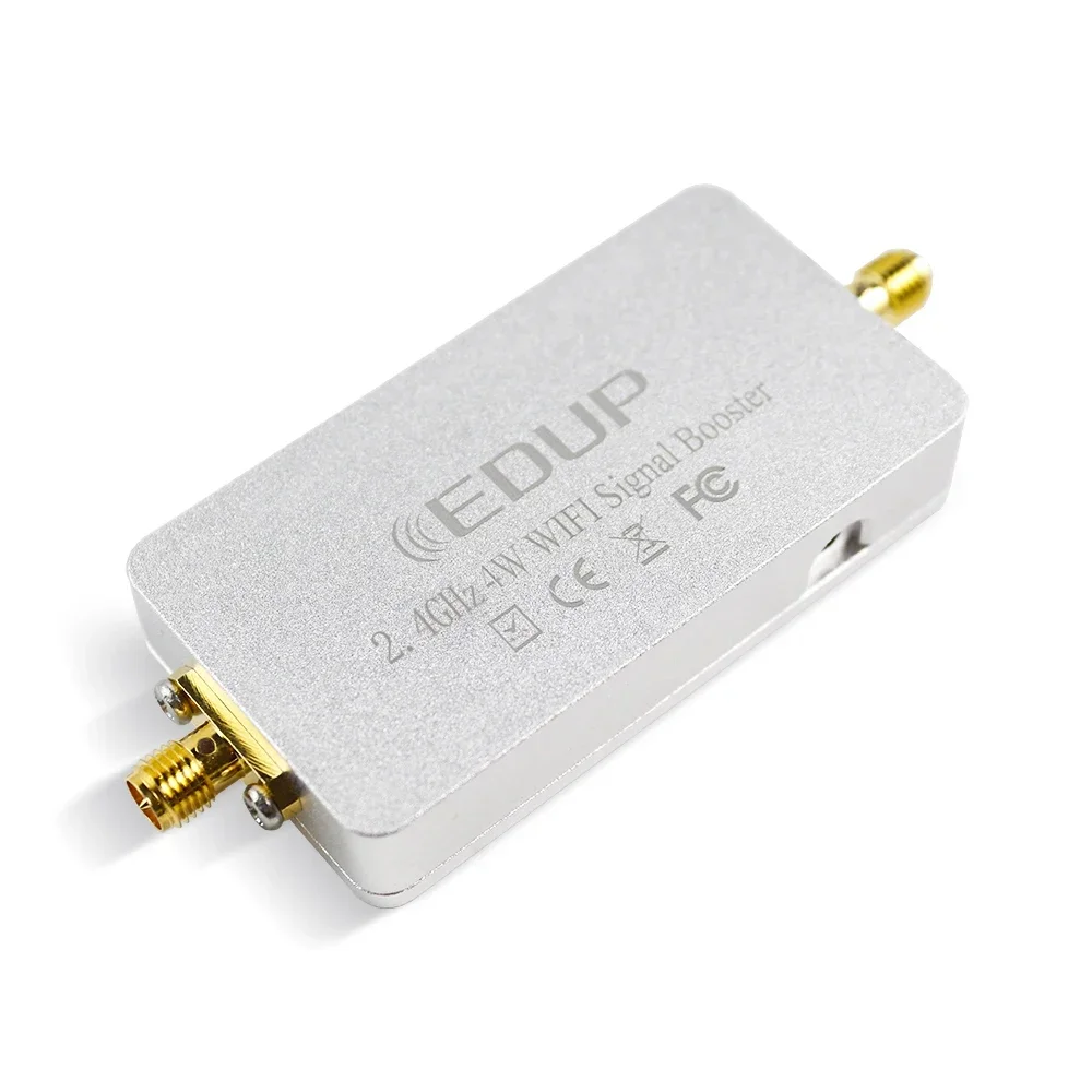 Pack complet de l'amplificateur WiFi AB018 incluant câble Ethernet et adaptateur secteur