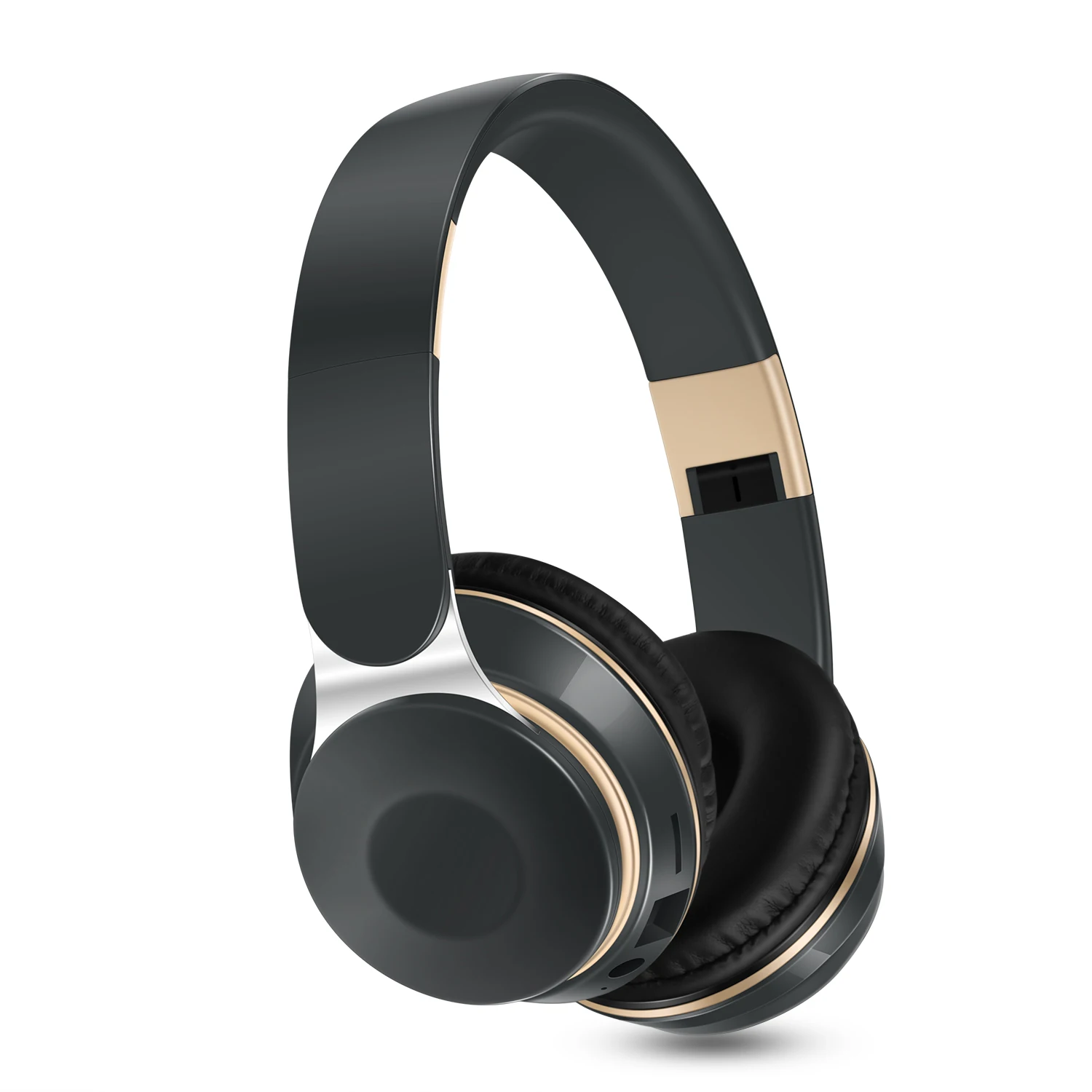 Wireless Bluetooth Headphones With Sd Card Support And Microphone_voghion.com