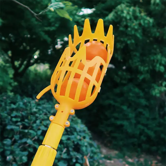 Kerti Kosár Gyümölcsválasztó Fej Nagy Magasságú Műanyag Gyümölcs Szedési Szerszám Fogó Mezőgazdasági Bayberry Jujube Kellékek - Image 3