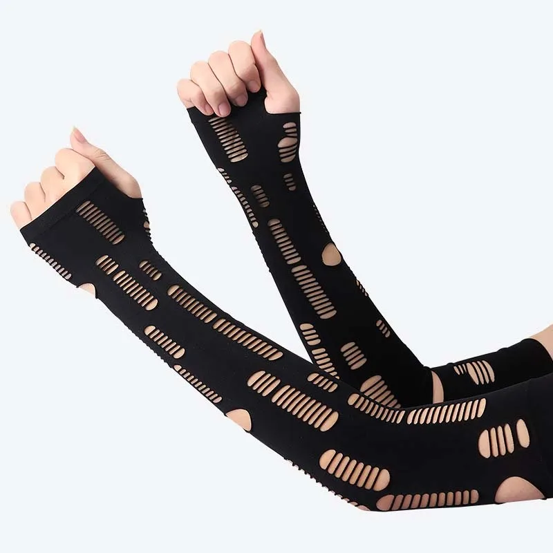 Summer Driving Cycling Half Finger Long Sunscreen Gloves Sleeve Outdoor Sports Arm Set UV Protection G190 cycling gloves half finger gloves sunscreen gloves sports gloves sunscreen arm sleeves