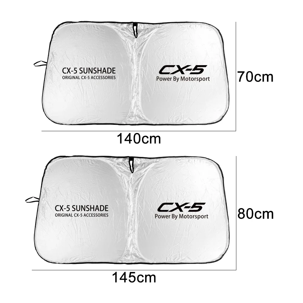 Car Windshield Sunshade Windscreen Anti UV Cover Protector Interior Accessories For Mazda CX5 CX-5 KE KF AWD Skyactiv CX 5 SUV-car sunshade,windshield sunshade,windshield sun shade