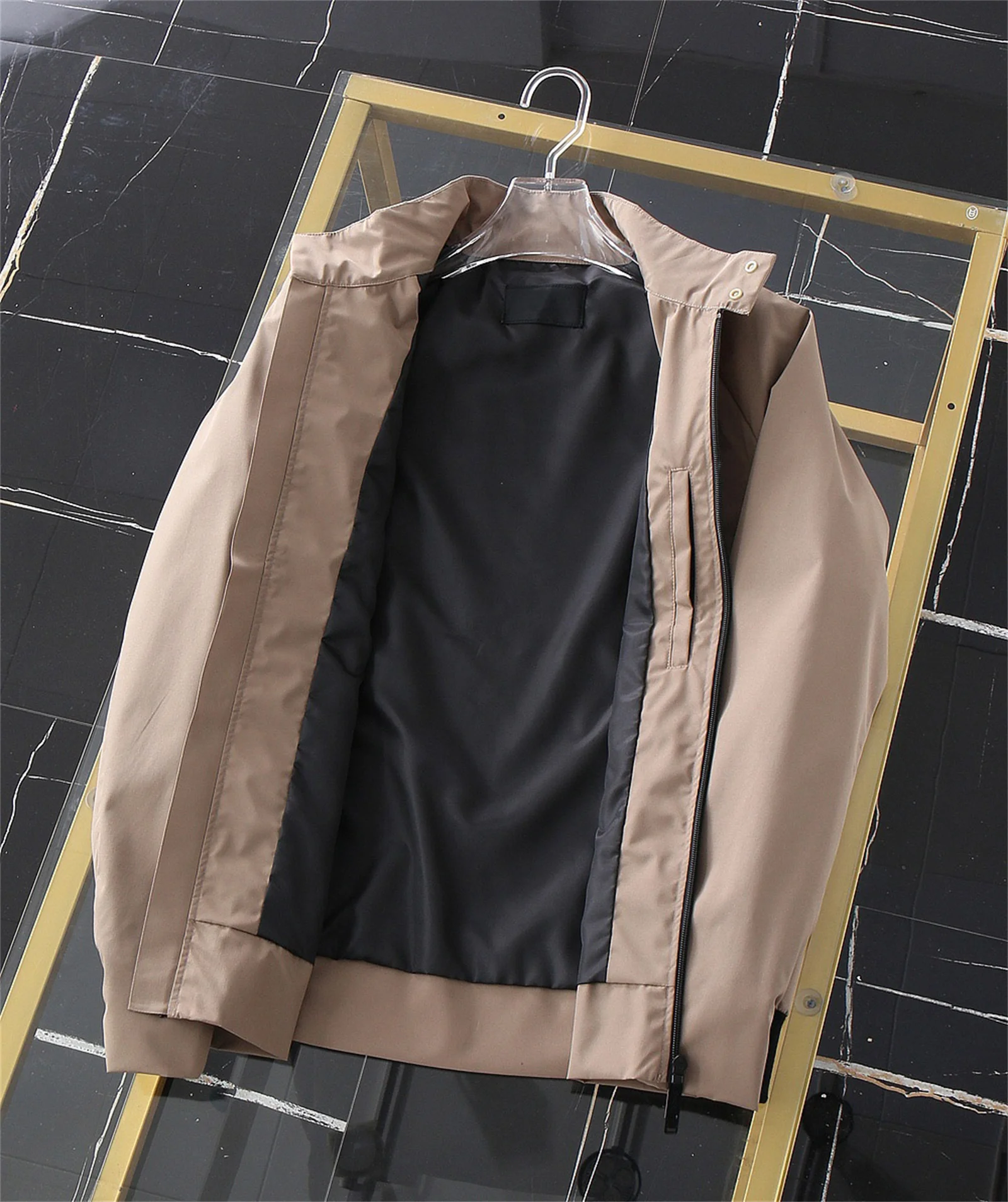 2022 Spring Men's new baseball collar jacket comfortable versatile business casual high quality M-2XL winter jackets for men