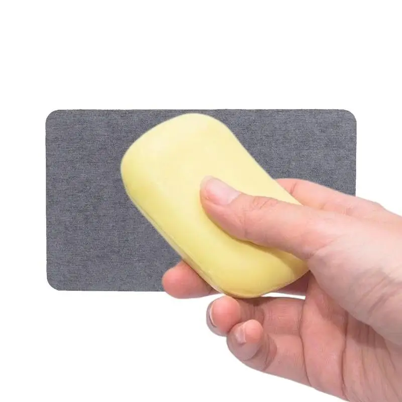 Water Absorbing Stone Tray Non-slip Strip Bottom Home Sink Box Sink Tray Water Absorbing Stone For Toiletries Diatomite Coasters