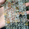 Natural Herkimer Diamond crystal round 6mm 8mm 10mm multicolor  38cm  loose beads Jewelry DIY for jewelry making 3