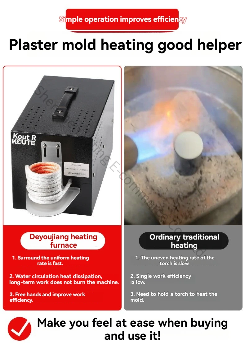 Gypsum Mold Heating Furnace, Fast Heating Electric Heating Furnace Gypsum Mold H