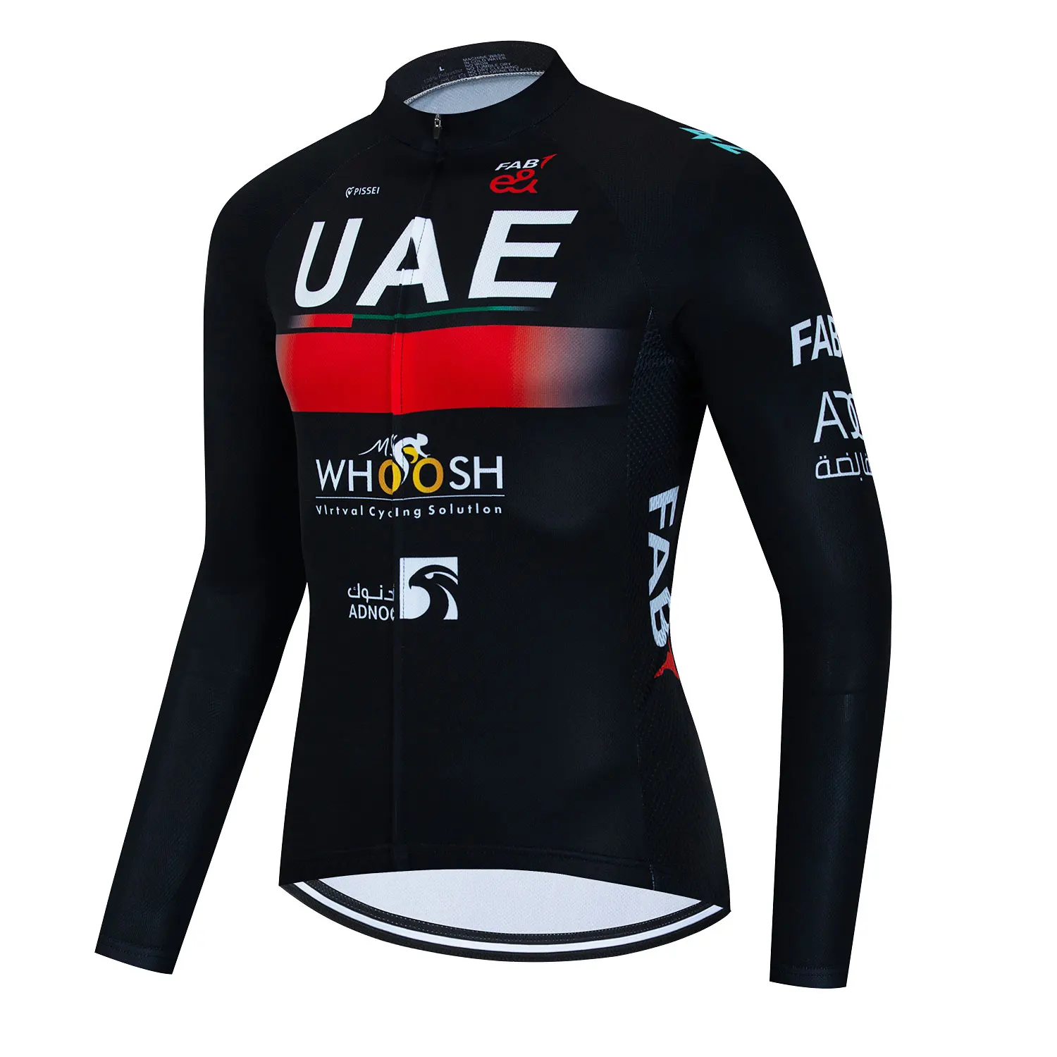 thumbnail image 1 of 2024 Jersey de ciclismo del equipo de los Emiratos Árabes Unidos para hombre, nueva camiseta de ciclismo de manga larga para primavera y otoño, camisetas para bicicleta de montaña, ropa transpirable p, 1 of 4
