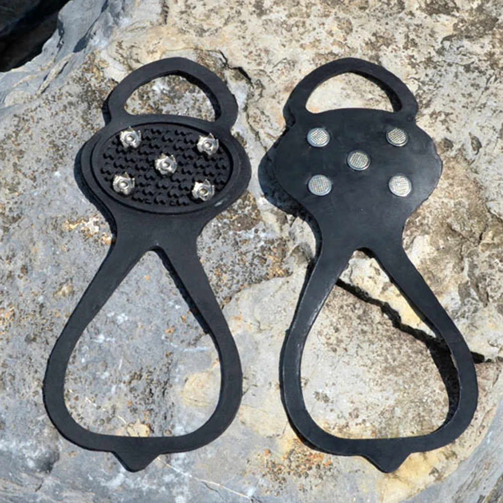 (Children's size S) Anti-slip Crampon Shoe Covers Snow Claw Nail Chain Shoe Chain Suitable for 30-34 Shoe Sizes