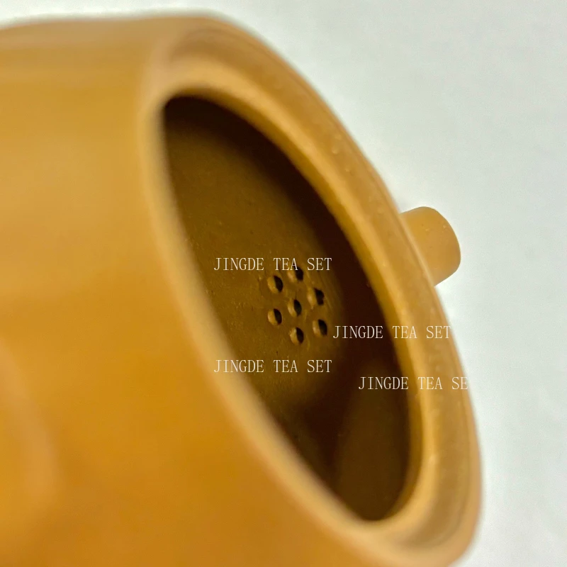 230ml Authentic Yixing Purple Clay Teapot Section Mud Dragon Eggs Beauty Kettle Chinese Zisha Tea Set Custom Filter Tea Infuser