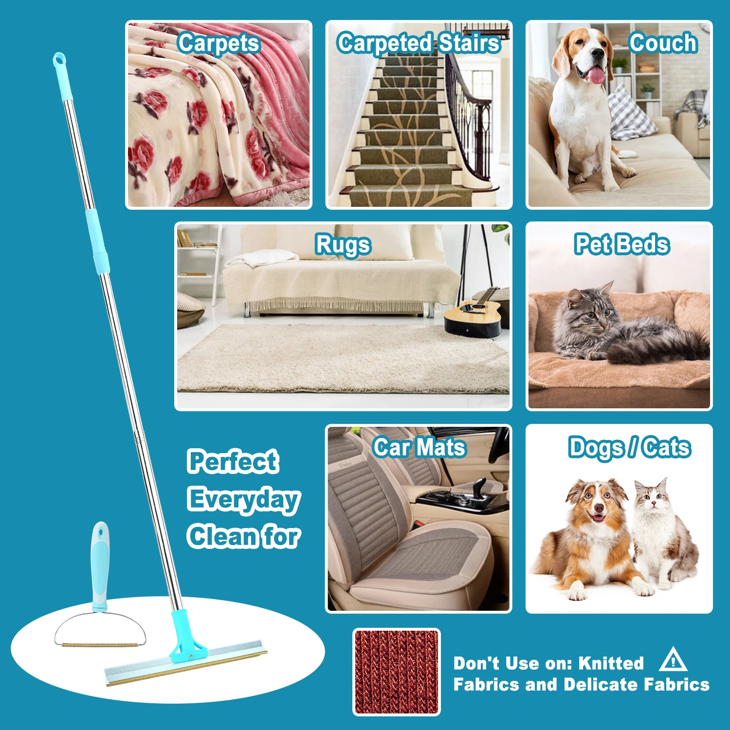 Depilatore Per Animali Domestici, Spazzola Stabile 3.0 - Foto 5