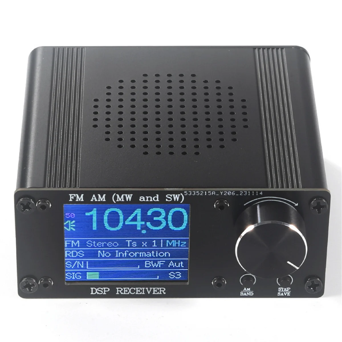 ATS-80 FM AM Radio Frequency Modulation Amplitude Modulation Radio Receiver Color Screen