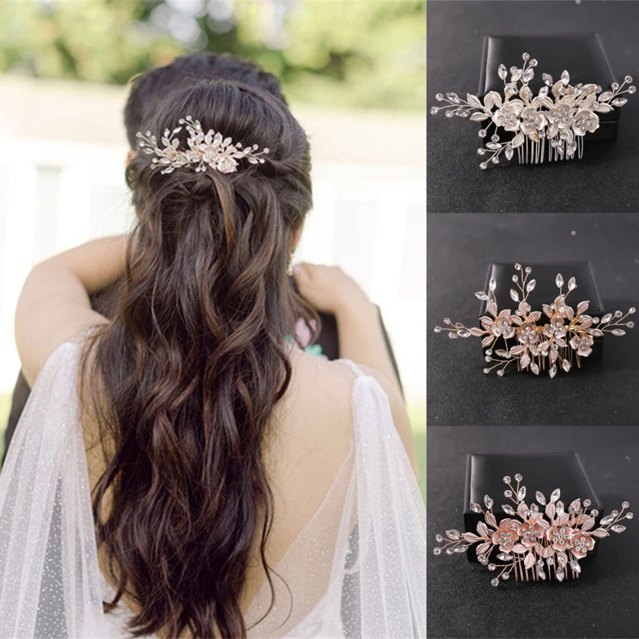 Épingle à Cheveux élégante - Cristal Clair Et Rhodium - Femme