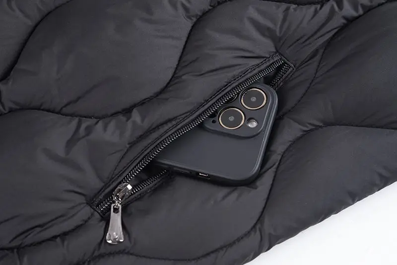 PlatiNum Down Cotton Vest Detail 10