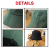 KUNEMS Custom Bucket Hat Logo Print Cotton Big Head Fisherman Hat for Men and Women Brand Design Embroidery DIY Summer Unisex 6