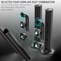 120W BS-56 TV Bluetooth Speakers AUX/BT/OPT Connections Soundbars with 2-in-1 Detachable Home Cinema Sound System FM Soundbar - Image 4