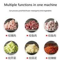Electric Meat Mincer Grinder 2200W Commercial Kitchen Chopper Food Processors Sausage Maker Machine For Sale 2