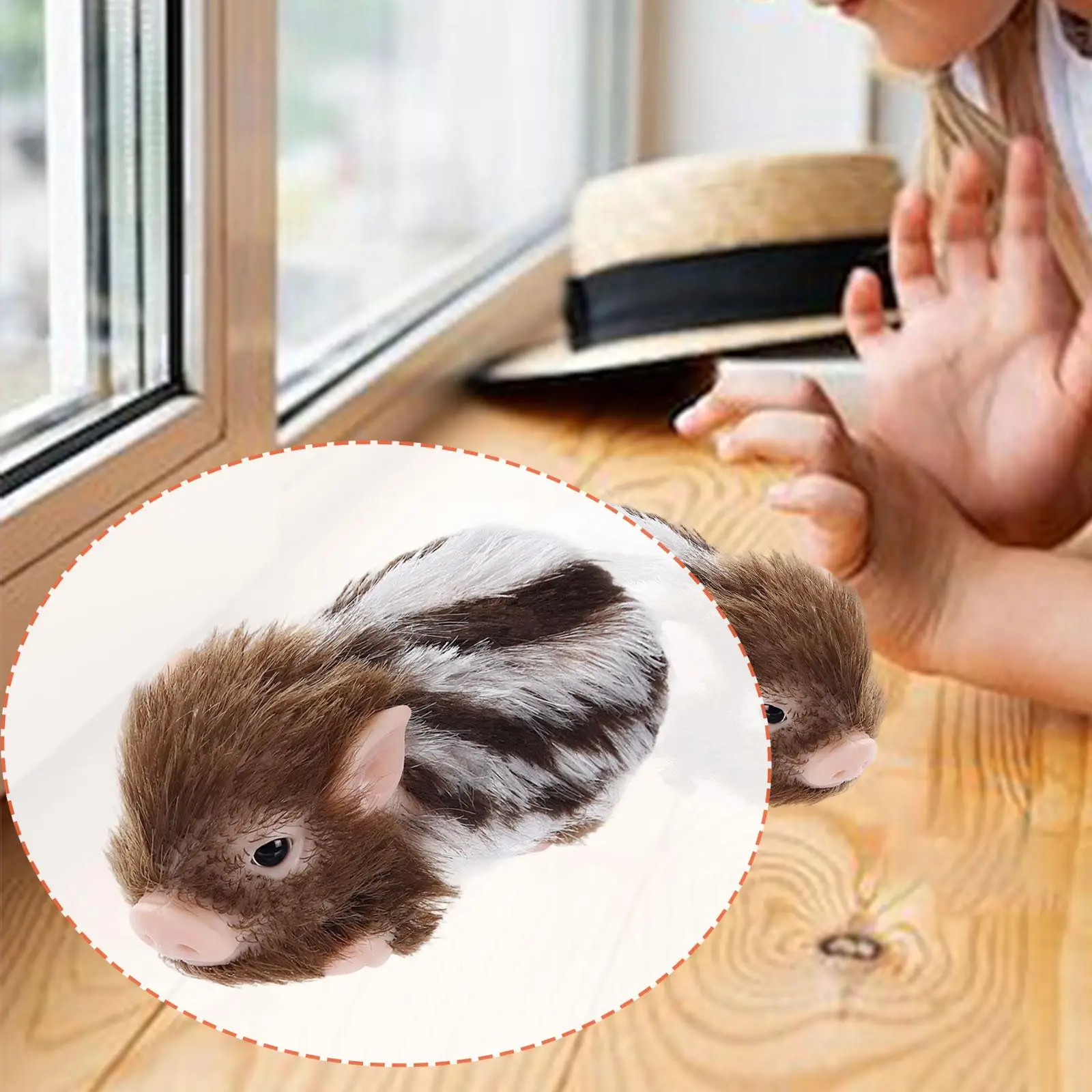 실리콘 돼지 미니 돼지 장난감 미니 실리콘 동물 리본 돼지 인형 남아 여아 어린이 발렌타인데이 생일 선물