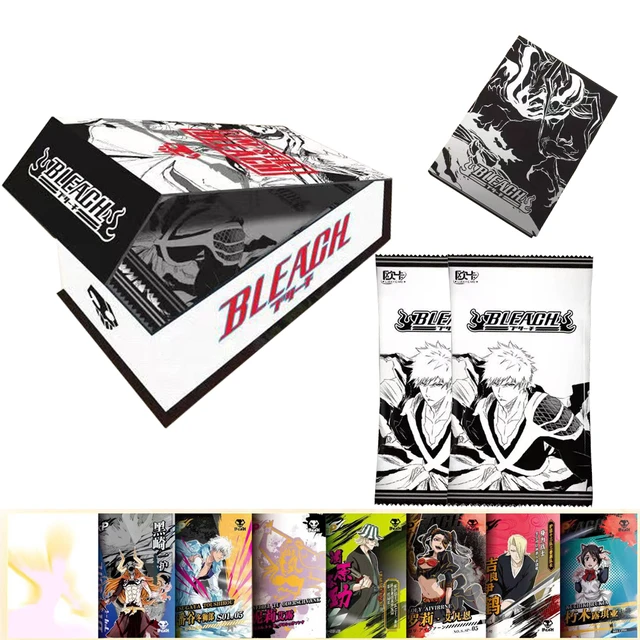 Newest Original Bleach Japan Anime Collection Card Cartas Games Battle Card  for Children Birthday Gift Carte Juego De Cartas