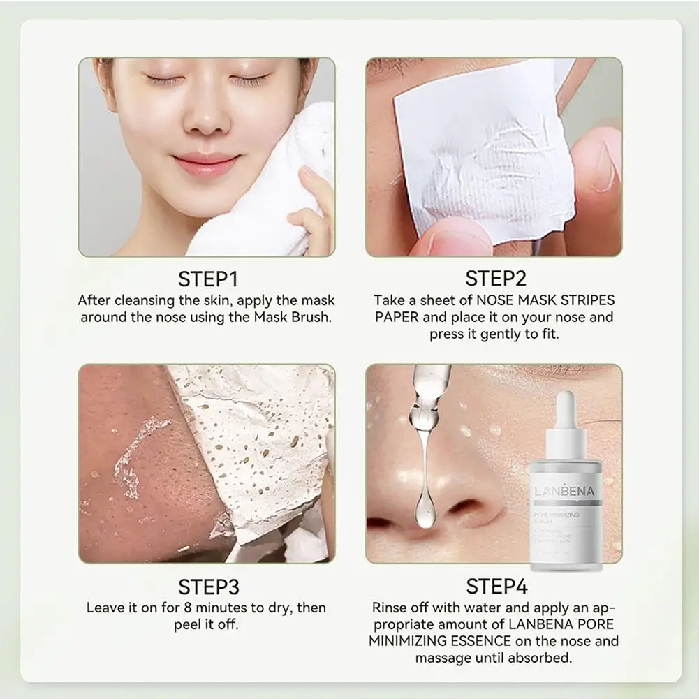 Blackhead Remover Peel-Off Mask For Nose & Face deep cleaning, Blackhead Removal Kit 2%BHA Nose Pore Strips skin care for women