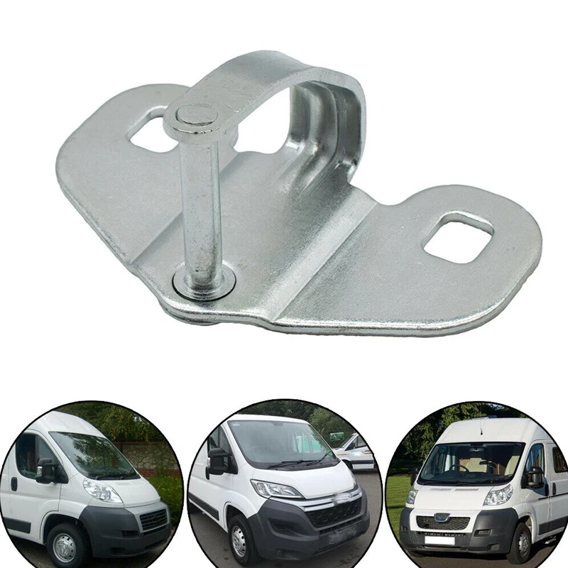 car tailgate hook 1345736080 Car Bottom Tailgate Hook Lower Rear Door Striker Catch Silver For Fiat Ducato Citroen Relay Peugeot Boxer 2006-2014