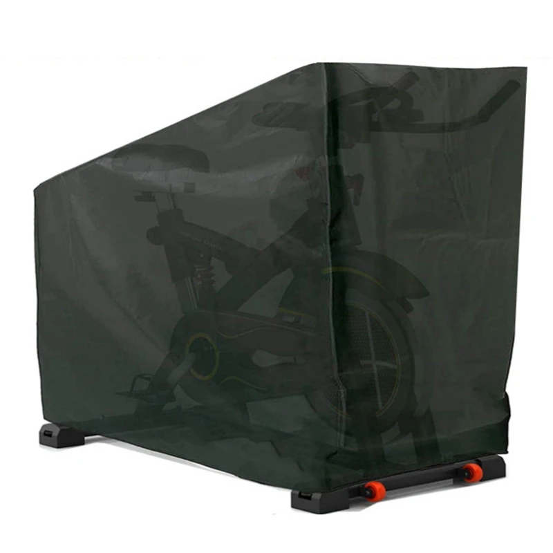 Bike cover exercise stationary bike cover upright indoor cycling protect dustproof/waterproof sun-proof spinning bike cover