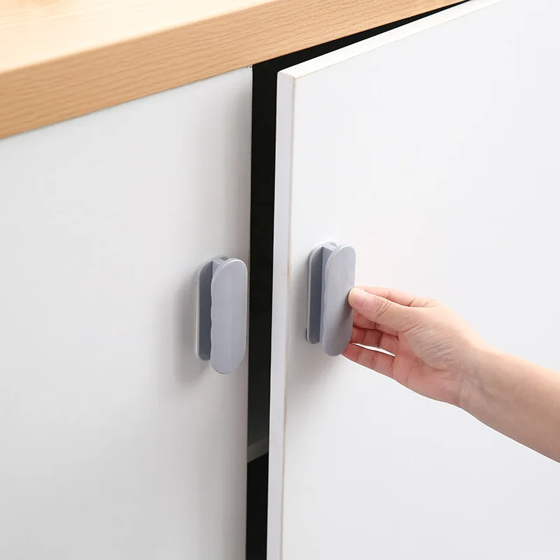 

2 AuxiliAry Handles For WindoW InstallatIon Simple And Versatile Small Handle HouseHold Cabinet Door Handle Push-Pull