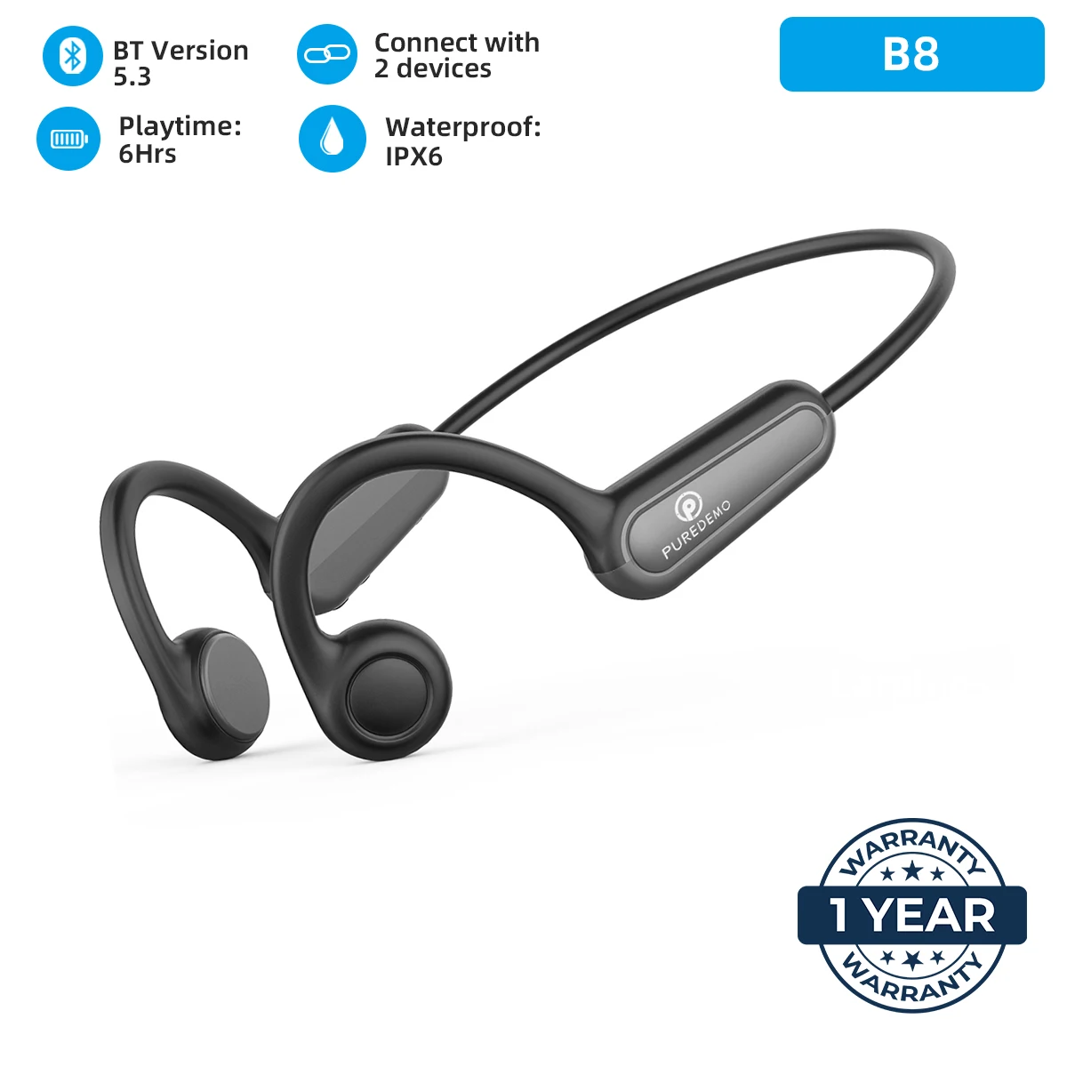 Connect Bluetooth Trekz Titanium Headphones Pairing Bluetooth