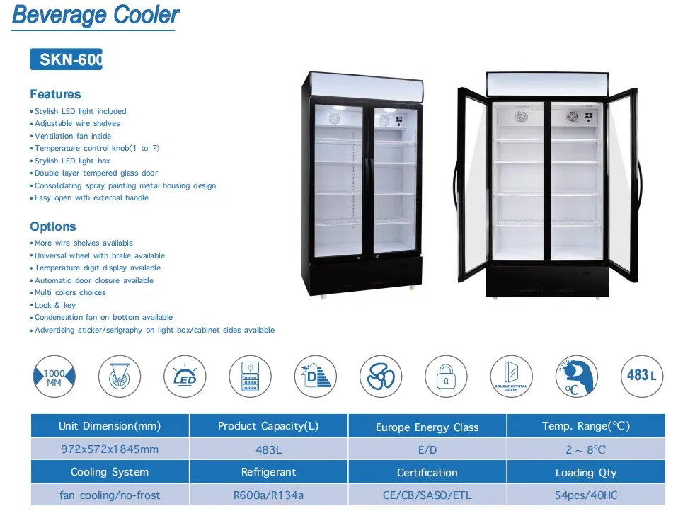 Pharmaceutical Medical Fridge For Vaccine Storage And Cooling Hospital Equipment Pharmacy Device Medicine Showcase