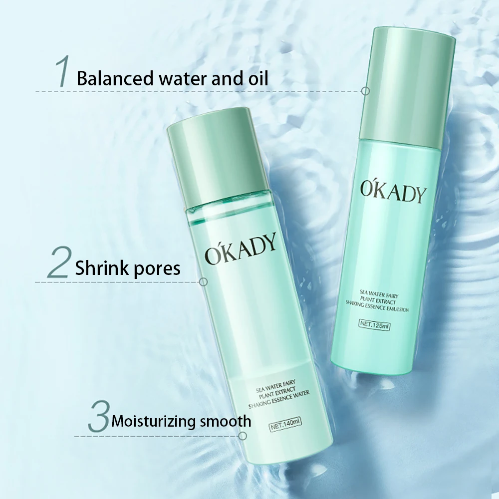 Okady Sea Bream Lady Facial Tonic Antiaging Oil Control Removal Acne